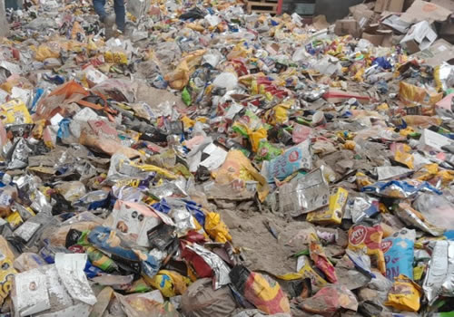 destruccion de Alimentos Vencidosperu